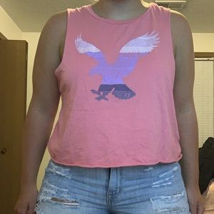 American Eagle Peach Tank (size medium)